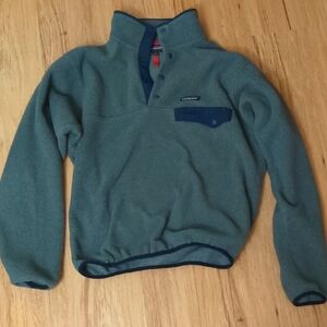 Grey Patagonia Fleece Pullover